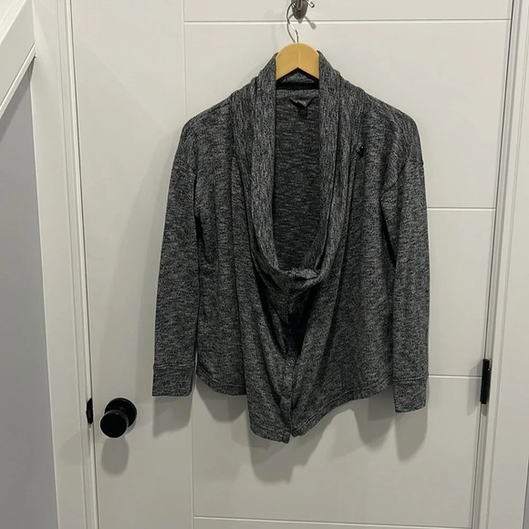 Eddie Bauer gray button  up cardigan size small - Picture 11 of 15